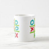 Tic-tac-toe Noughts and Crosses Kaffeetasse (Mittel)