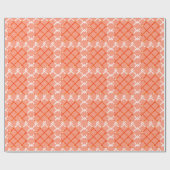 Tic Tac Toe (peach) Muster Geschenkpapier (Flach)
