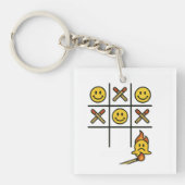 Tic Tac Toe Schlüsselanhänger (Vorderseite)