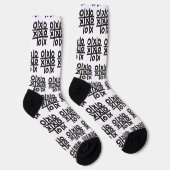 Tic Tac Toe Socken (Rechts)
