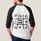 TIC TAC TOE T-Shirt (Rückseite)
