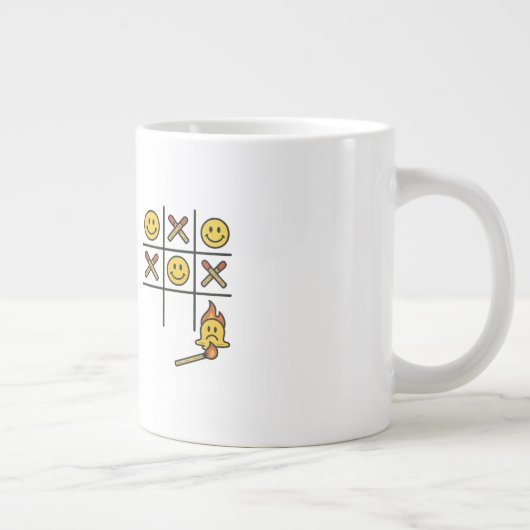 Tic Tac Toe Tasse (Rechts)