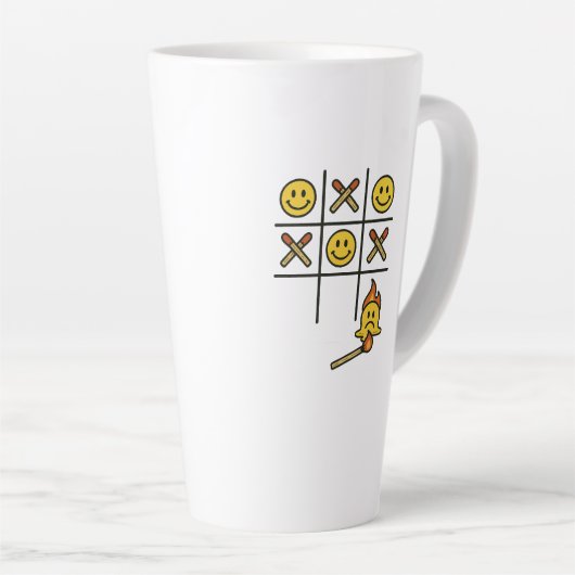 Tic Tac Toe Tasse (Rechte Ecke)