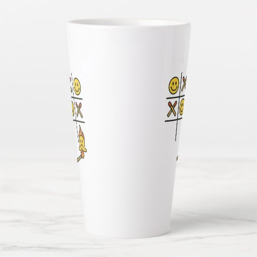 Tic Tac Toe Tasse (Vorderseite)