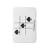 Tic Tac Toe Thunder_Cove Badematte (Vorderseite Vertikal)