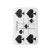 Tic Tac Toe Thunder_Cove Badematte (Vorderseite Vertikal)