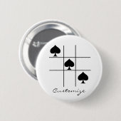 Tic Tac Toe Thunder_Cove Button (Vorne & Hinten)