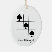 Tic Tac Toe Thunder_Cove Keramik Ornament (Rechts)