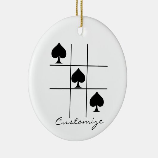 Tic Tac Toe Thunder_Cove Keramik Ornament (Rechts)