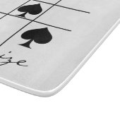 Tic Tac Toe Thunder_Cove Schneidebrett (Ecke)
