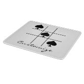 Tic Tac Toe Thunder_Cove Schneidebrett (Ecke)