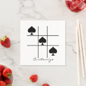 Tic Tac Toe Thunder_Cove Serviette (Beispiel)