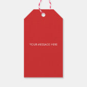 Tic Tac Toe Valentine, Kinderschule Geschenkanhänger (Rückseite)