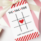 Tic Tac Toe Valentine, Kinderschule Geschenkanhänger