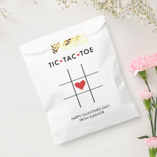 Tic Tac Toe Valentine, Kinderschule Geschenktütchen (Versiegelt)