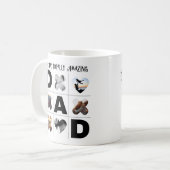 Tic Tac Totally Phantastisches Geschenk für Vater Kaffeetasse (Vorderseite Links)