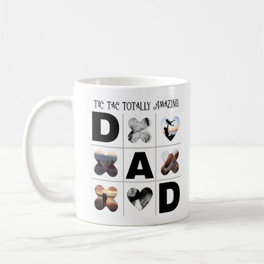 Tic Tac Totally Phantastisches Geschenk für Vater Kaffeetasse (Links)