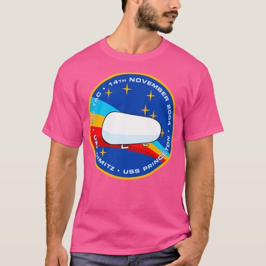 Tic Tac Ufo Uap Encounter Morale Patch T-Shirt (Vorderseite)