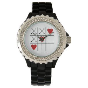 Tic Tac Zehe-Herz Armbanduhr