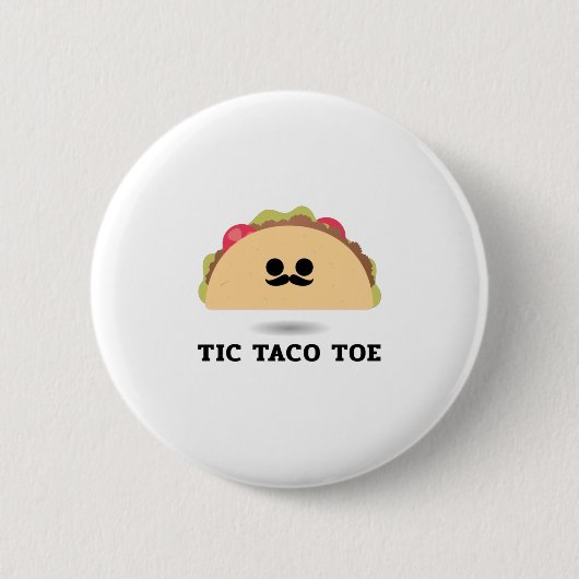 Tic Taco Toe Button (Vorderseite)