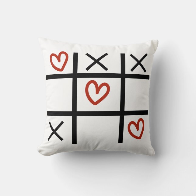 Tic Toe Pillow Kissen (Vorderseite)