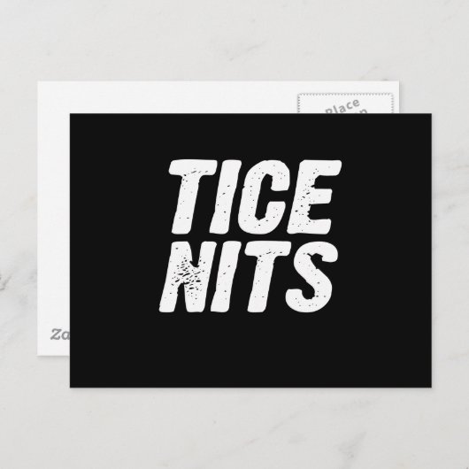 TICE NITS POSTKARTE (Vorne/Hinten)