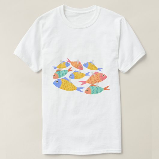 Tichert für Männer fich farbig T-Shirt (Design vorne)
