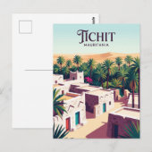 Tichit Mauretanien Postkarte (Vorne/Hinten)