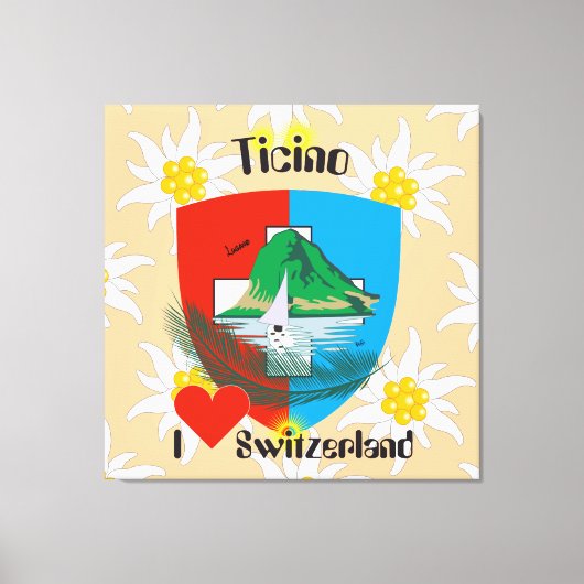 Ticino Schweiz Suisse Svizzera Svizra Leinwand (Vorderseite)
