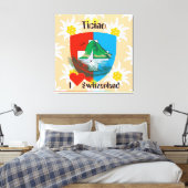 Ticino Schweiz Suisse Svizzera Svizra Leinwand (Insitu (Schlafzimmer))