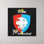 Ticino Schweiz Suisse Svizzera Svizra Leinwand (Vorderseite)