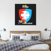 Ticino Schweiz Suisse Svizzera Svizra Leinwand (Insitu (Schlafzimmer))