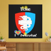 Ticino Schweiz Suisse Svizzera Svizra Leinwand (Insitu (Wohnzimmer))
