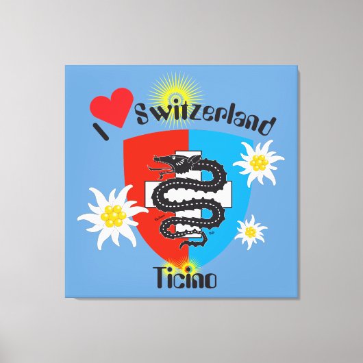 Ticino Schweiz Suisse Svizzera Svizra Leinwand (Vorderseite)