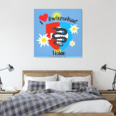 Ticino Schweiz Suisse Svizzera Svizra Leinwand (Insitu (Schlafzimmer))