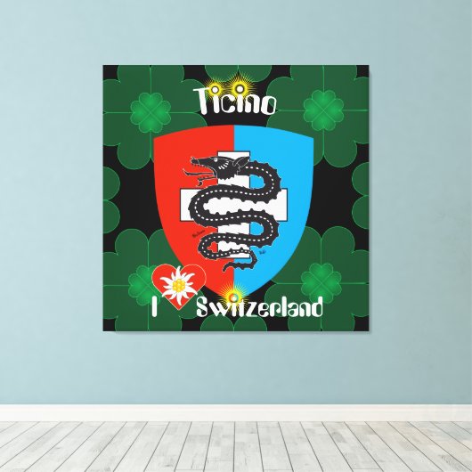 Ticino Schweiz Suisse Svizzera Svizra Leinwand (Insitu (Holzboden))