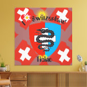 Ticino Schweiz Suisse Svizzera Svizra Leinwand (Insitu (Wohnzimmer))