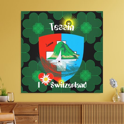 Ticino Schweiz Suisse Svizzera Svizra Leinwand (Insitu (Wohnzimmer))