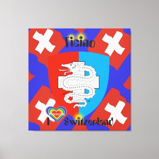 Ticino Schweiz Suisse Svizzera Svizra Leinwand (Vorderseite)