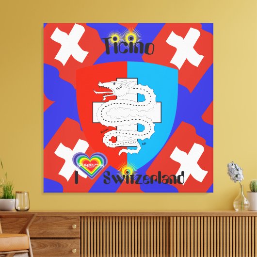 Ticino Schweiz Suisse Svizzera Svizra Leinwand (Insitu (Wohnzimmer))