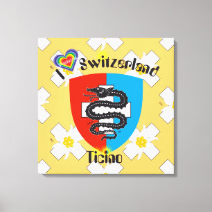 Ticino Schweiz Suisse Svizzera Svizra Leinwand