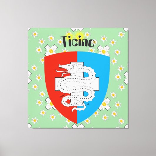 Ticino Schweiz Suisse Svizzera Svizra Leinwand (Vorderseite)