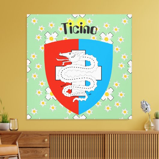 Ticino Schweiz Suisse Svizzera Svizra Leinwand (Insitu (Wohnzimmer))