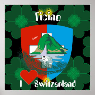 Ticino Schweiz Suisse Svizzera Svizra Poster