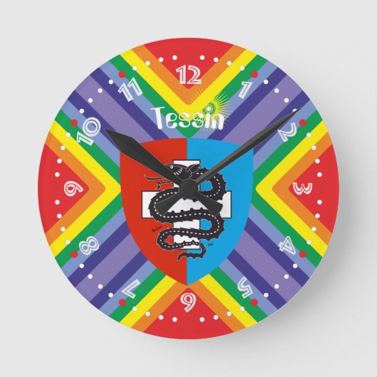 Ticino Schweiz Suisse Svizzera Svizra Uhr (Vorderseite)