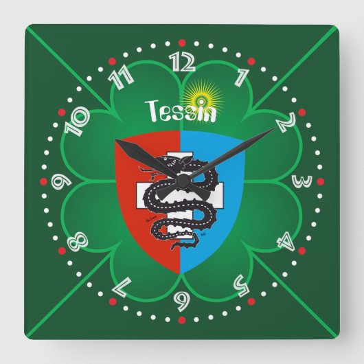 Ticino Schweiz Suisse Svizzera Svizra Uhr (Vorderseite)