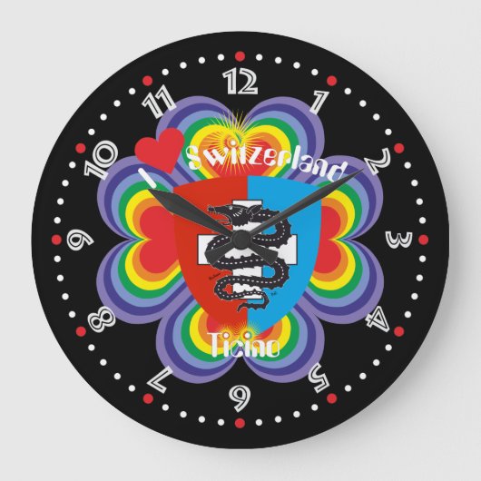 Ticino Schweiz Suisse Svizzera Svizra Uhr (Vorderseite)