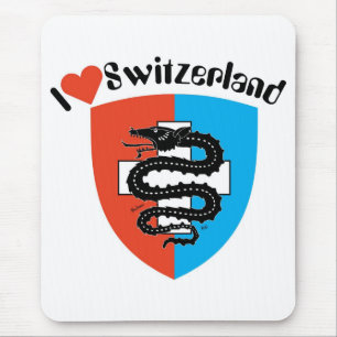 Ticino Svizzera / Tessin Schweiz Mousepad