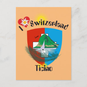Ticino Svizzera / Tessin Schweiz Postkarte