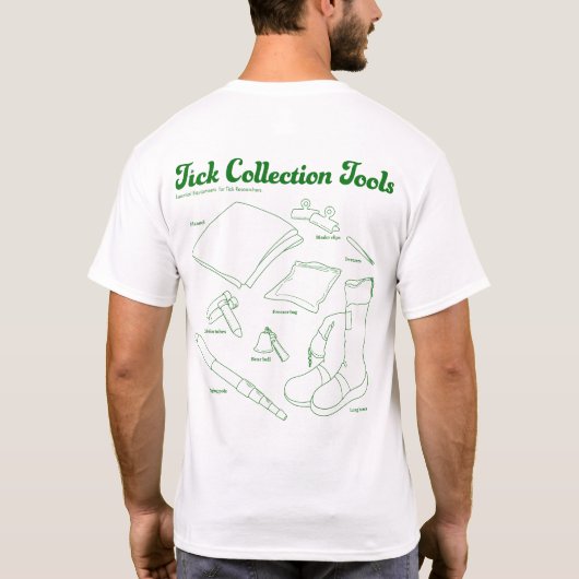 Tick Collection Tools T-Shirt (Rückseite)